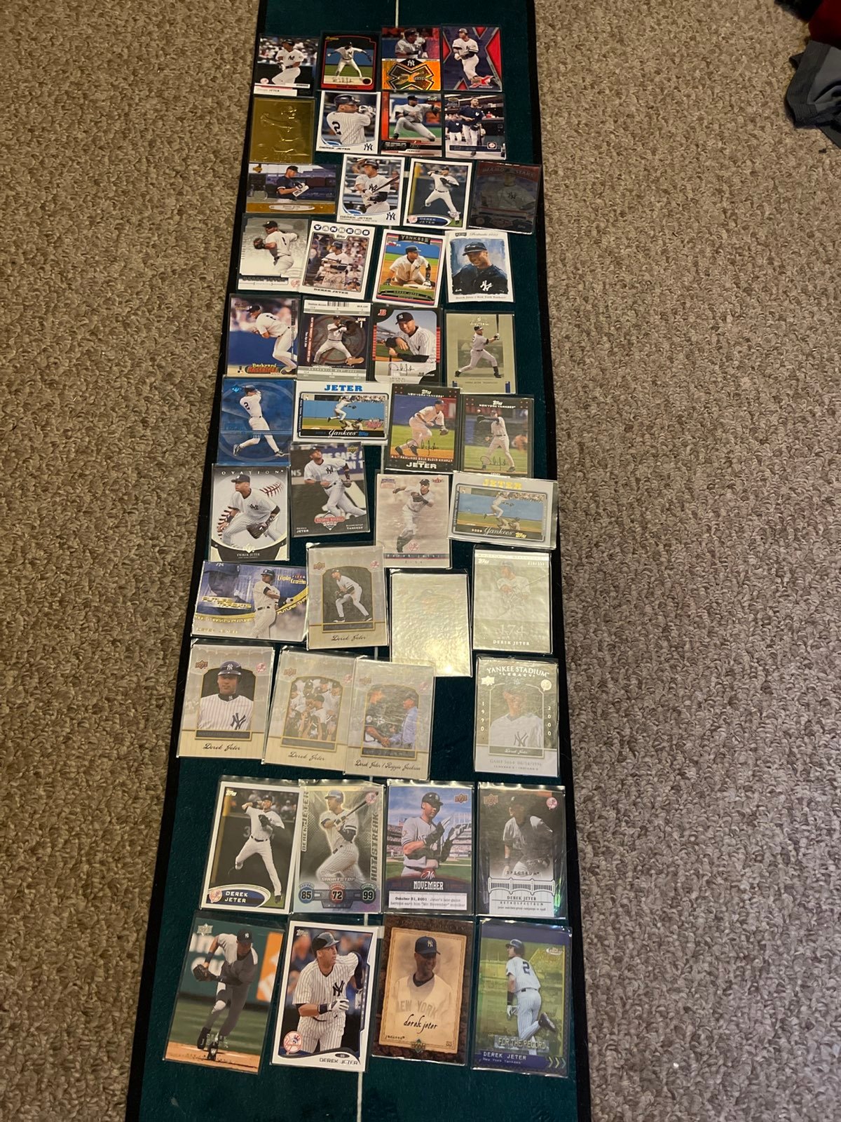 Derek jeter card collection