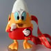 Sealed Disney Glow in The Dark Donald Duck Candy Corn Sipper Lanyard Halloween