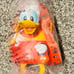 Sealed Disney Glow in The Dark Donald Duck Candy Corn Sipper Lanyard Halloween