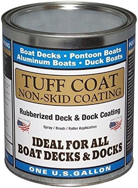 Tuff Coat Light Gray 1 Gallon Submersible UT-211 Water Based Non Skid Coating