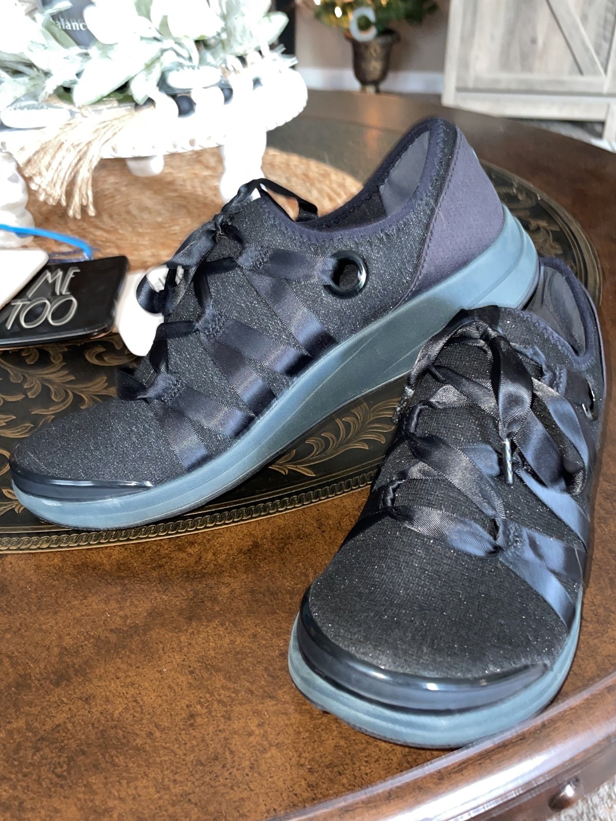 Bzees inspire ribbon cheap lace washable sneaker