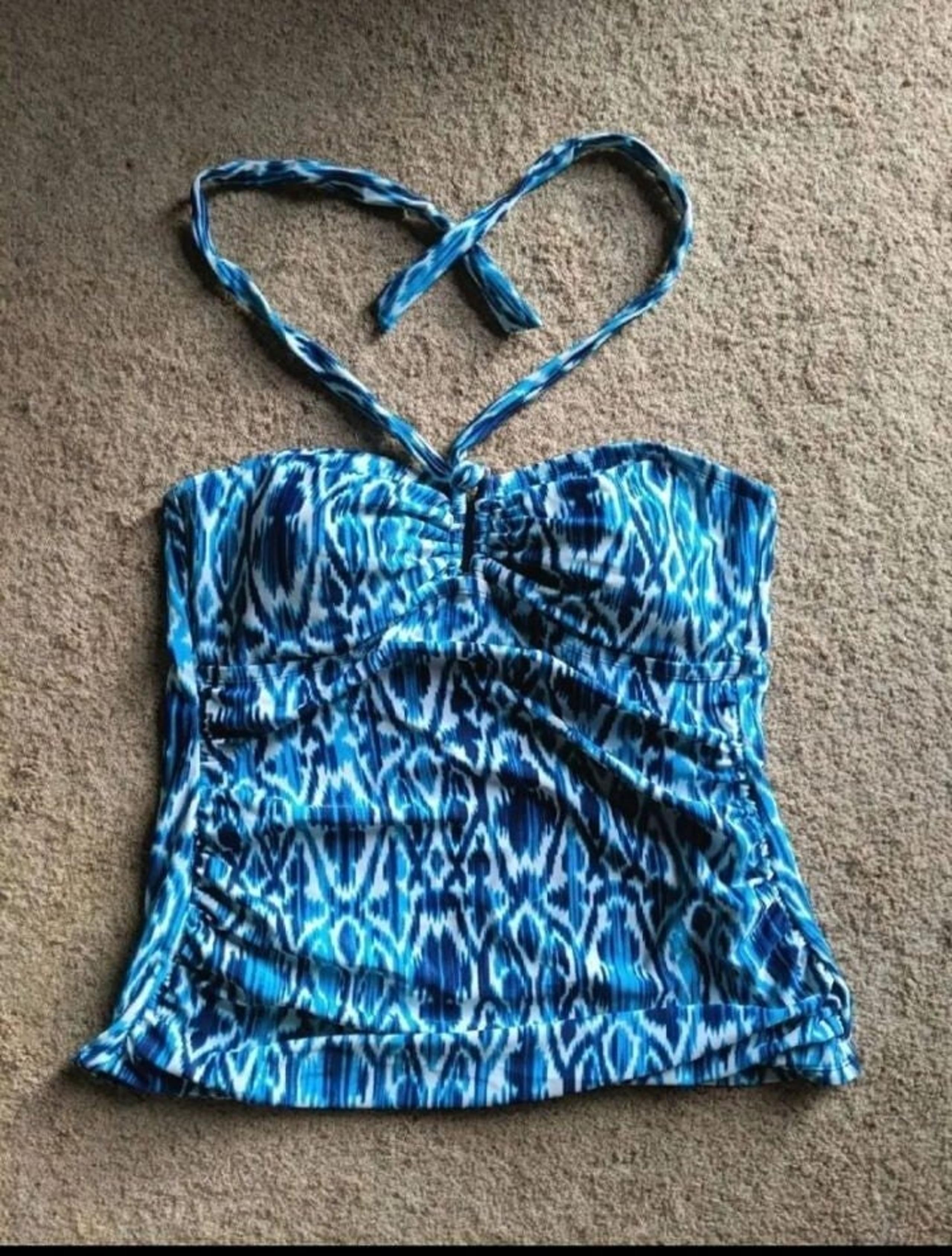 Tankini top women's size 14 TOP ONLY