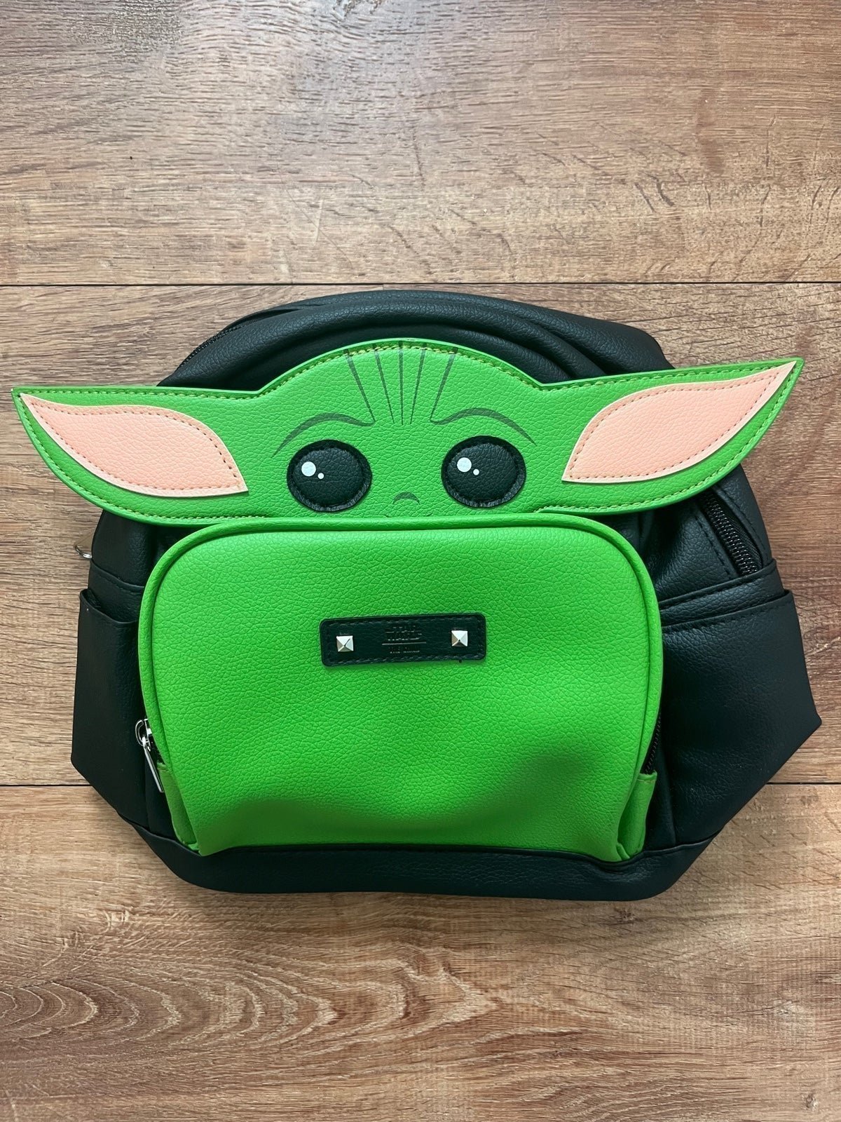 Star Wars Official Mini Yoda Leather Backpack NEW!!