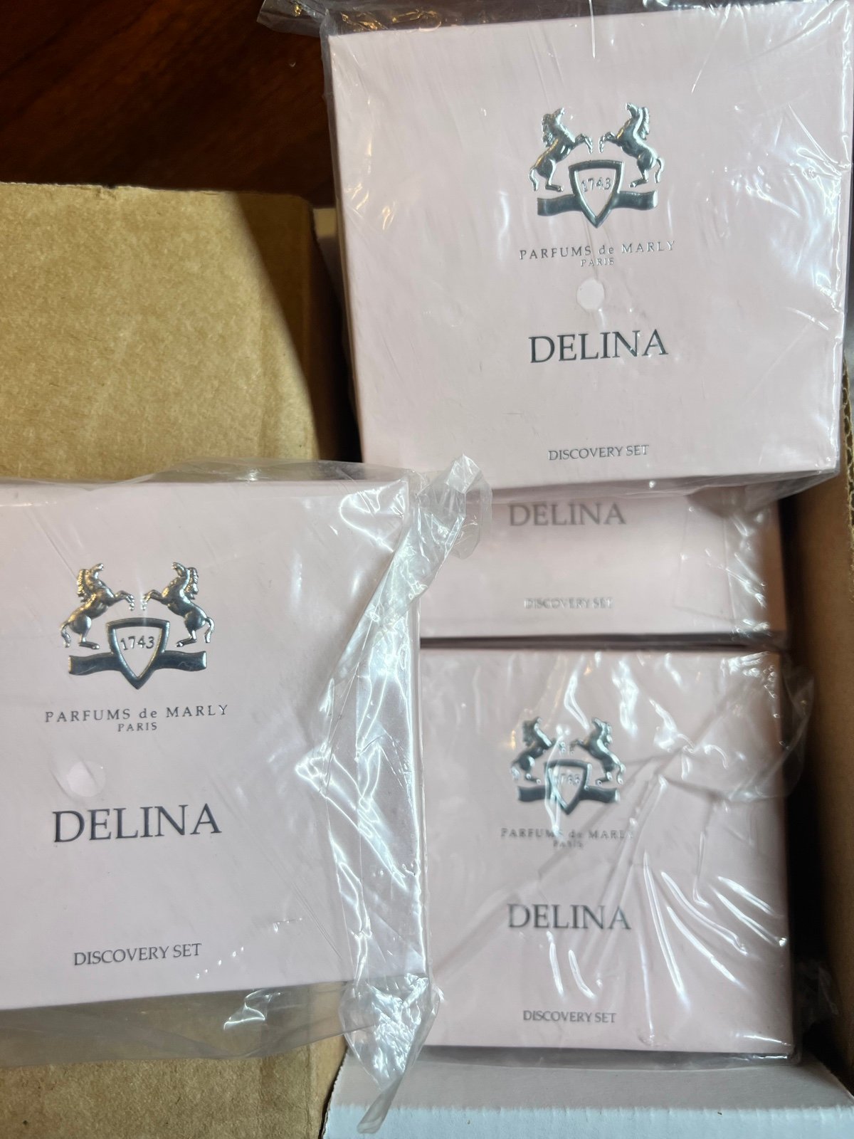 Sold As Set- 3 x 1.5 ml in 1 Delina Discovery Set by Parfums