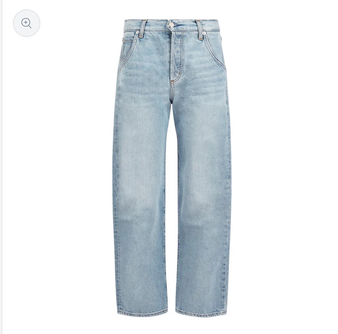 Daily Blue by Adriano Goldschmied Mantra Barrel Jean in Lake Wash S/28 MSRP 340