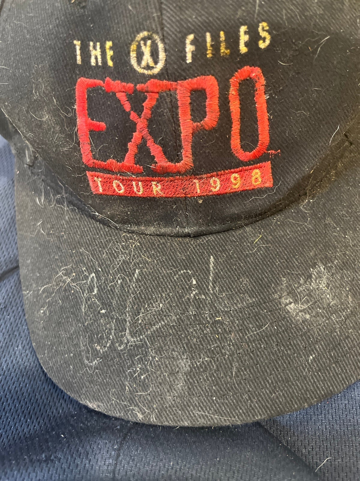 ONE OF a Kind signed X FILES hat David S williams