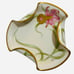 Antique Limoges Hand Painted Floral Orchid Design plate signed