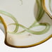 Antique Limoges Hand Painted Floral Orchid Design plate signed