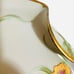 Antique Limoges Hand Painted Floral Orchid Design plate signed