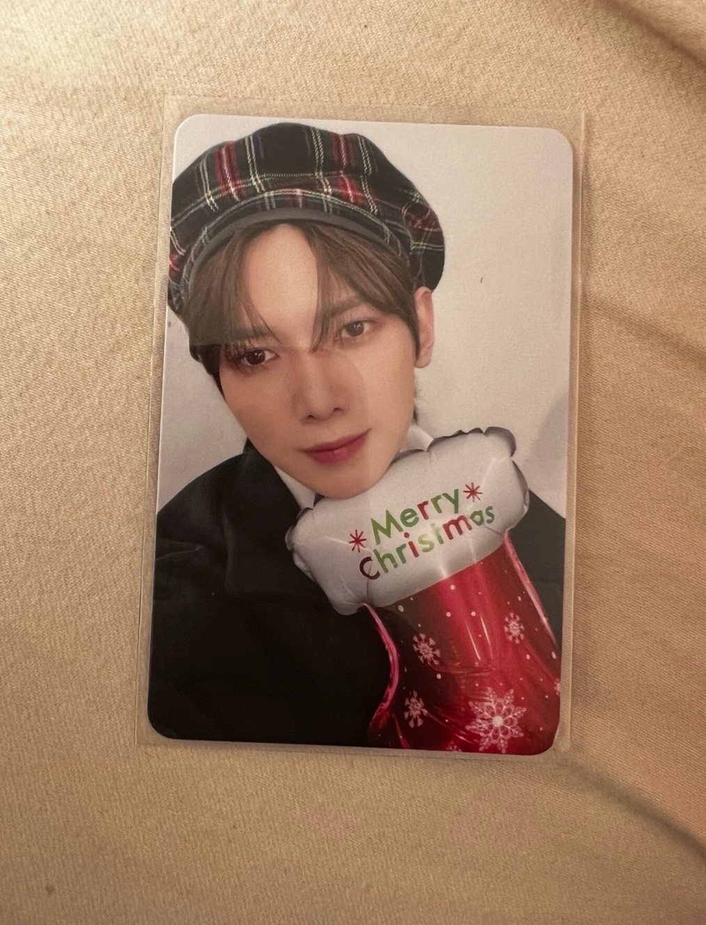 Ateez yeosang makestar christmas winner photocard