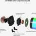 Raidmax All-in-1 ARGB LED CPU Liquid Cooler with ARGB Fans ARGB Water 360mm