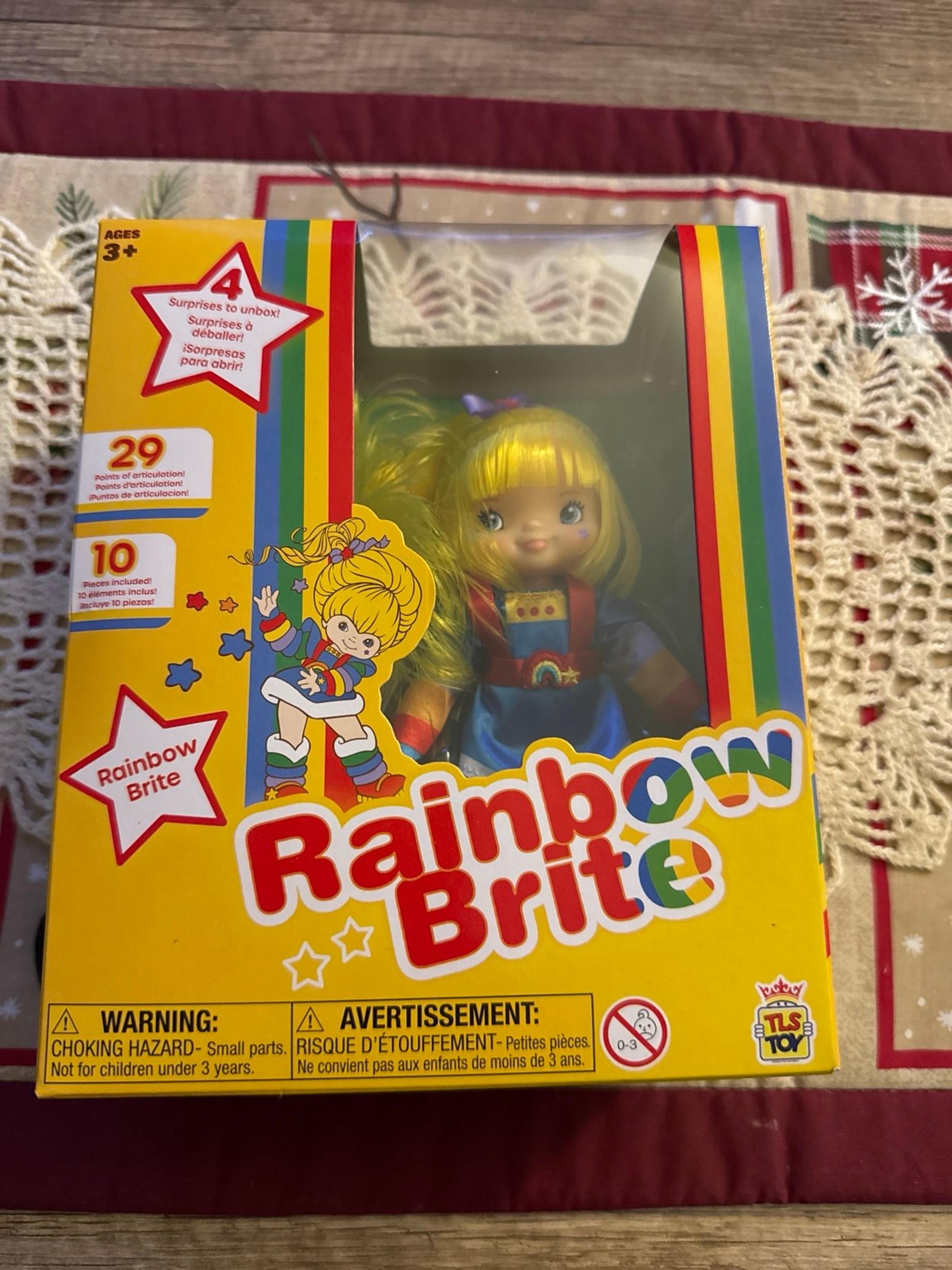 Rainbow brite 40th anniversary action figure the loyal subjects 80’s cartoon