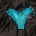 Ziva Teal Azure Green Large Brazlian Bikini swim bottom
