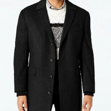 Calvin Klein Wool-Blend Coat (42 Short)