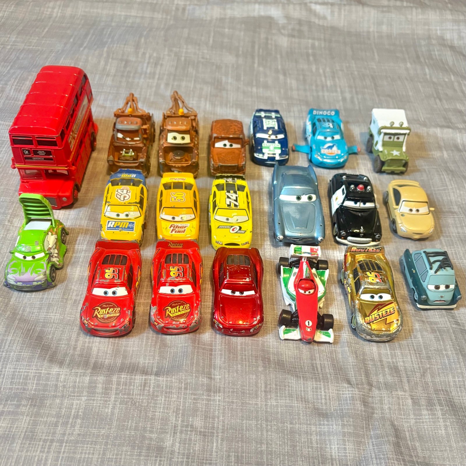 Disney Cars movie die-cast cars