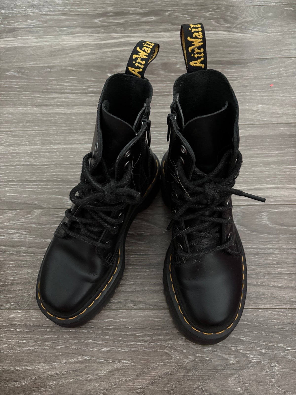 Dr Martens JADON BOOT SMOOTH LEATHER PLATFORMS