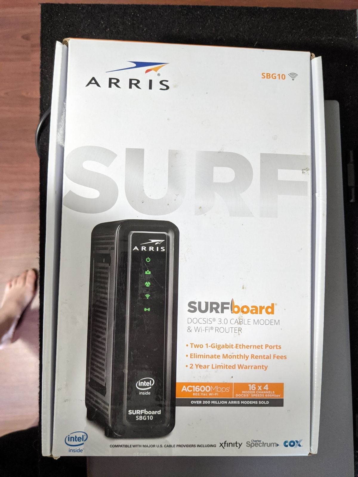 Arris SURFboard SBG10 1600MBPS router mo