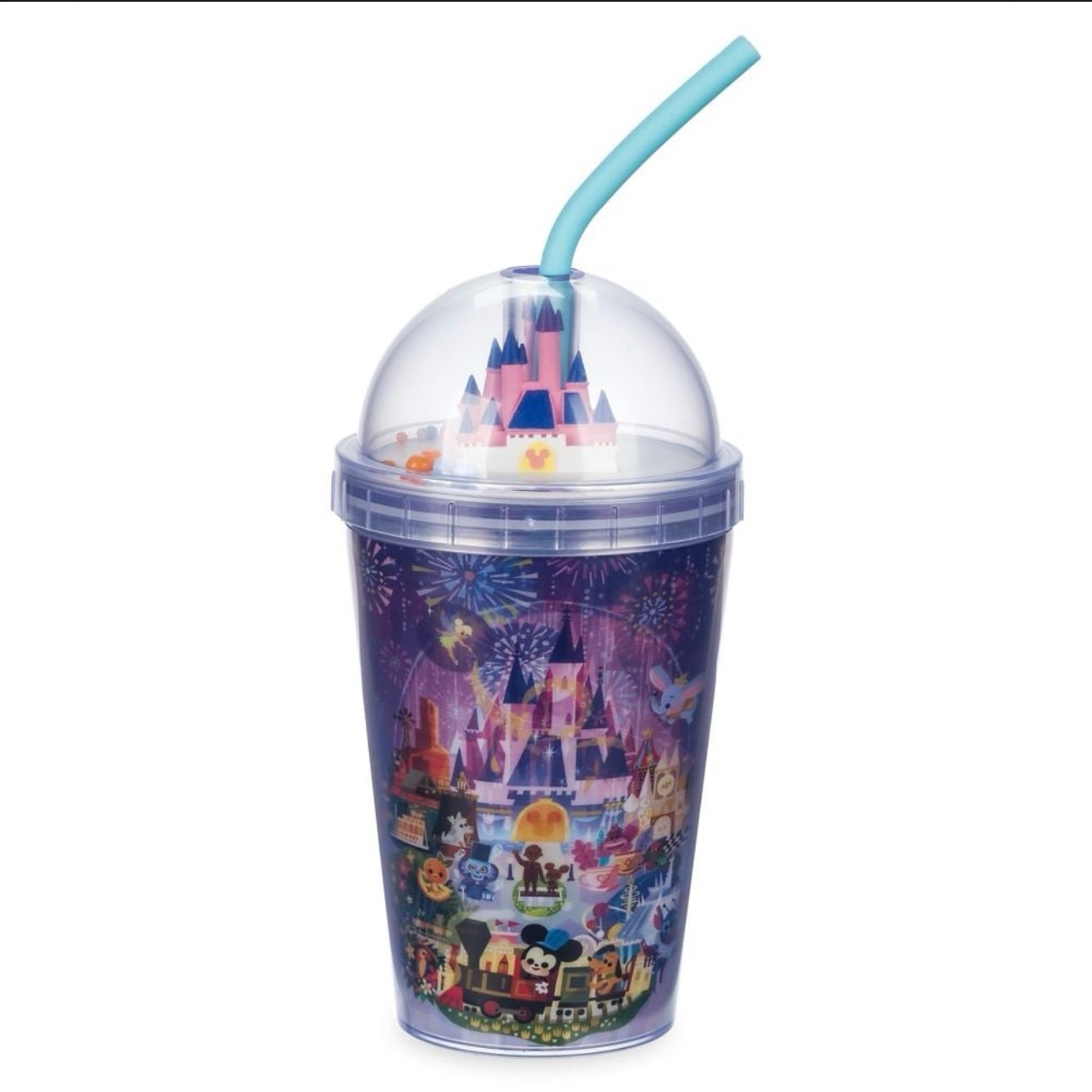 NWT. Disney tumbler designed by artist Joey Chou. The double-walled design has c