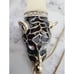 Vintage Leopard Pendant Necklace Rhinestone Crystal Gold Tone 1984 Unique!