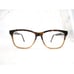 Flower Eyeglasses Frame 6010-200 Womens Brown Tortoise Square Full Rim 52-15-140