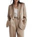 NWT Madewelll Satin Oversized Blazer Gold Single Button Drapey Size 12