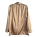 NWT Madewelll Satin Oversized Blazer Gold Single Button Drapey Size 12