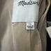 NWT Madewelll Satin Oversized Blazer Gold Single Button Drapey Size 12