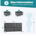 5 Dresser Storage with Organizer Closet NEW IN BOX