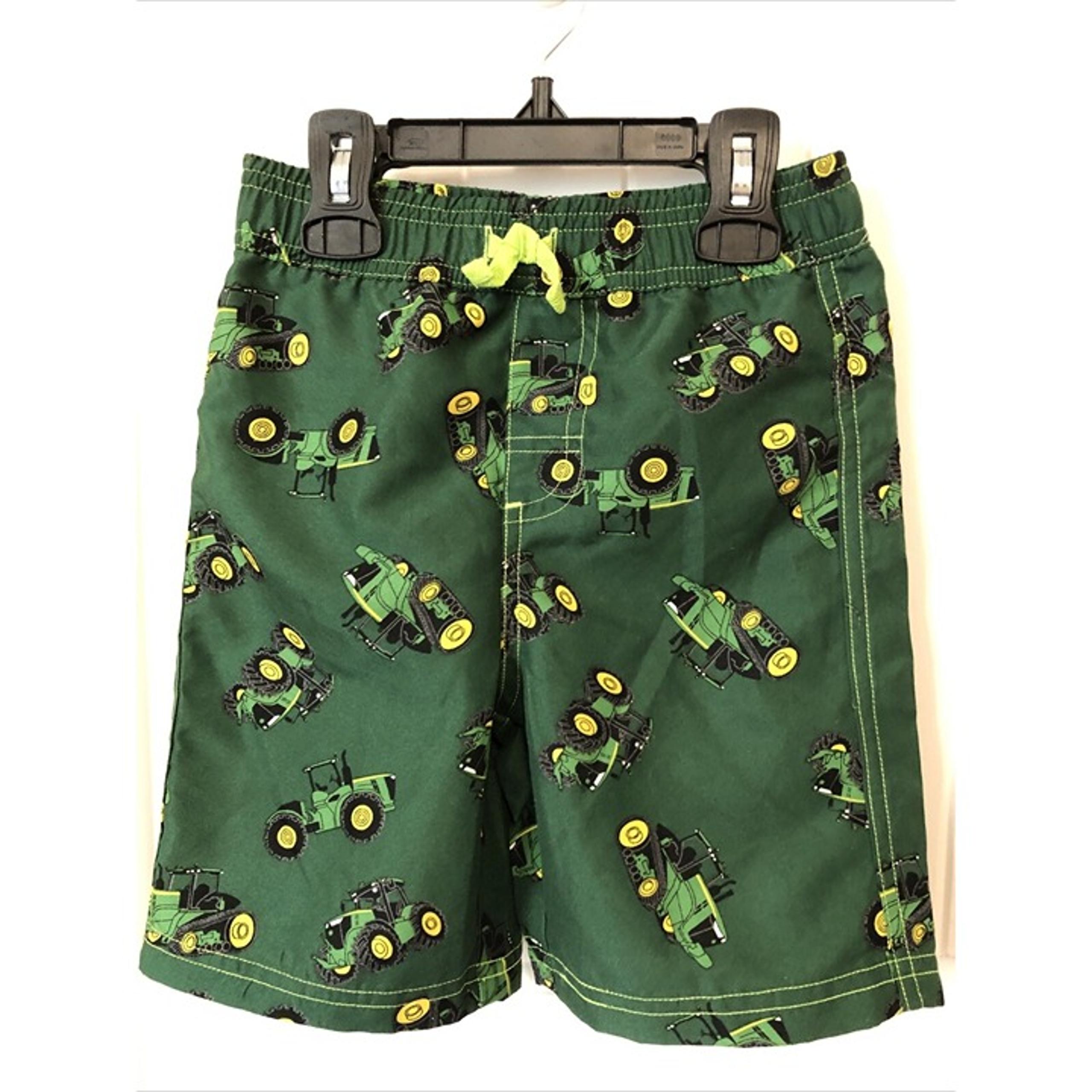 John Deere Mesh Lined Swim Trunks Size 4T