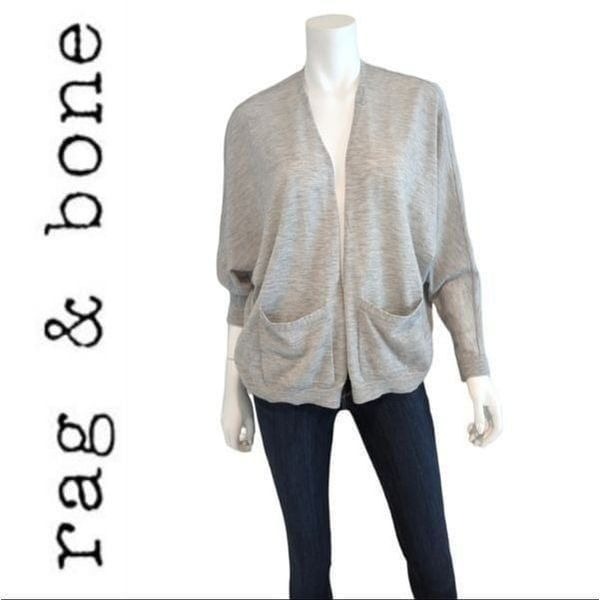 RAG & BONE Cashmere Open Cardigan S