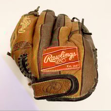 Rawlings Renegade Tan Leather Fastback Model Left Baseball Glove