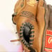 Rawlings Renegade Tan Leather Fastback Model Left Baseball Glove