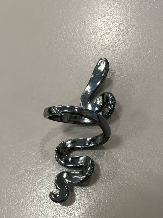 Taylor Swift Green Reputation Snake Ring