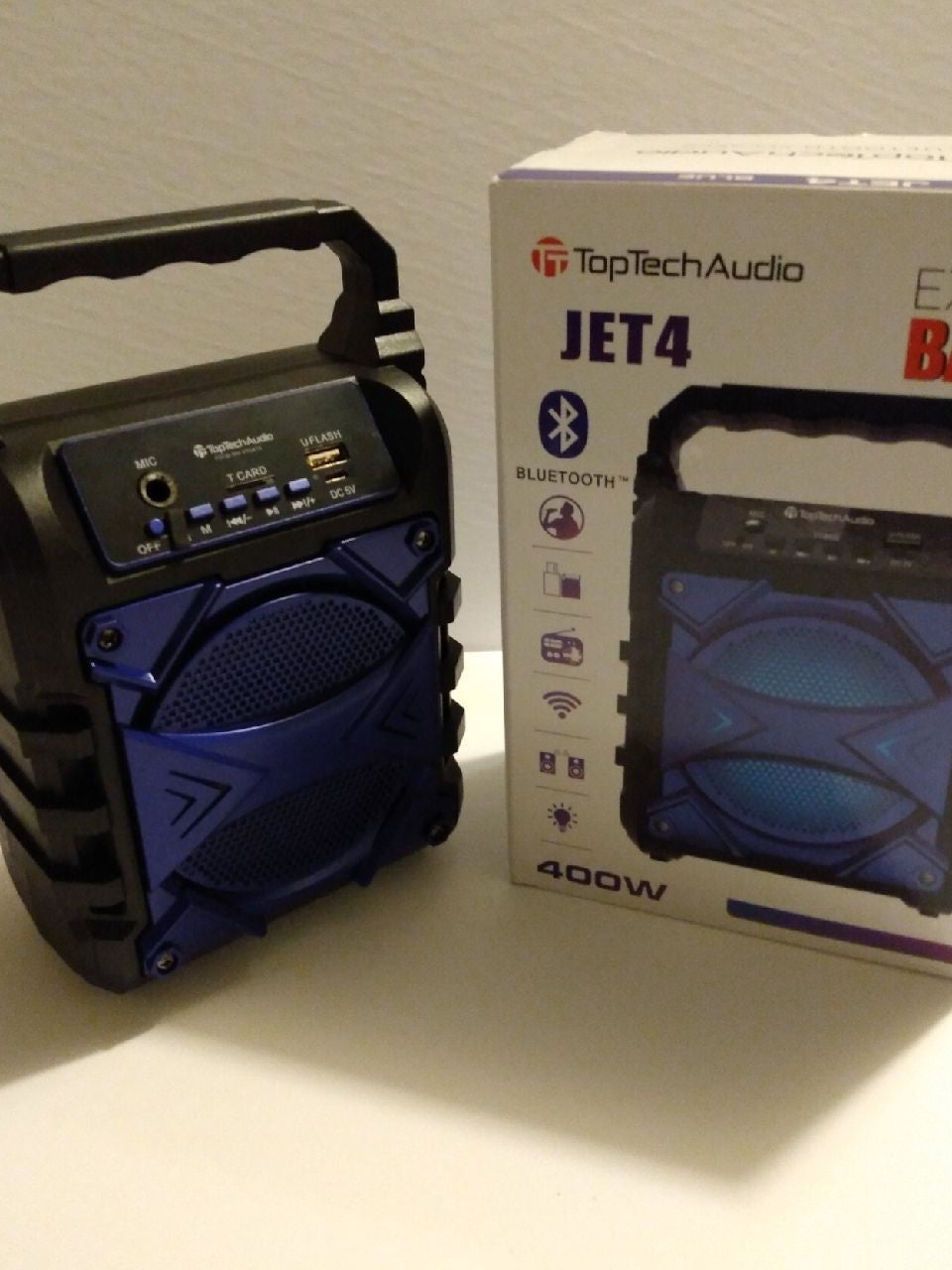 Toptech 400 watts tailgate speaker