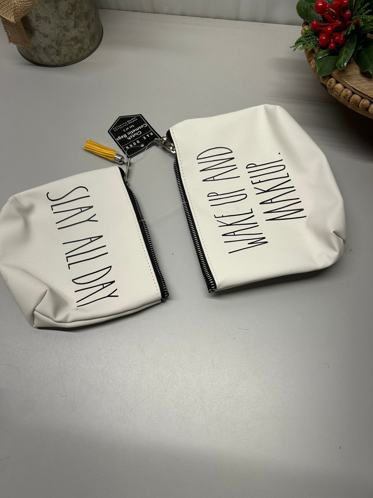 Rae Dunn makeup bag bundle