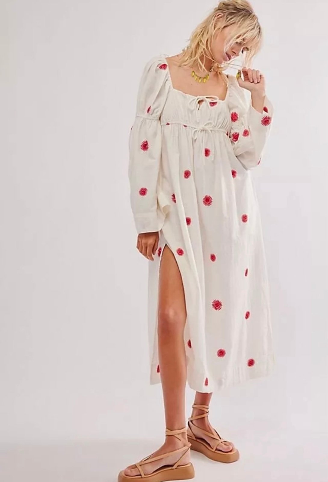 Free people maxi sun dress