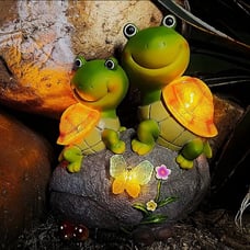 Outdoor Cartoon Turtle Solar Light-jgh