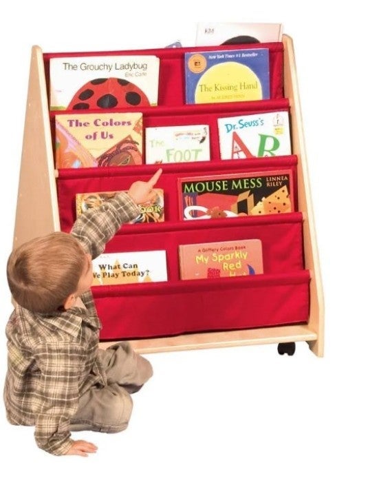 Guidecraft double sided canvas book display