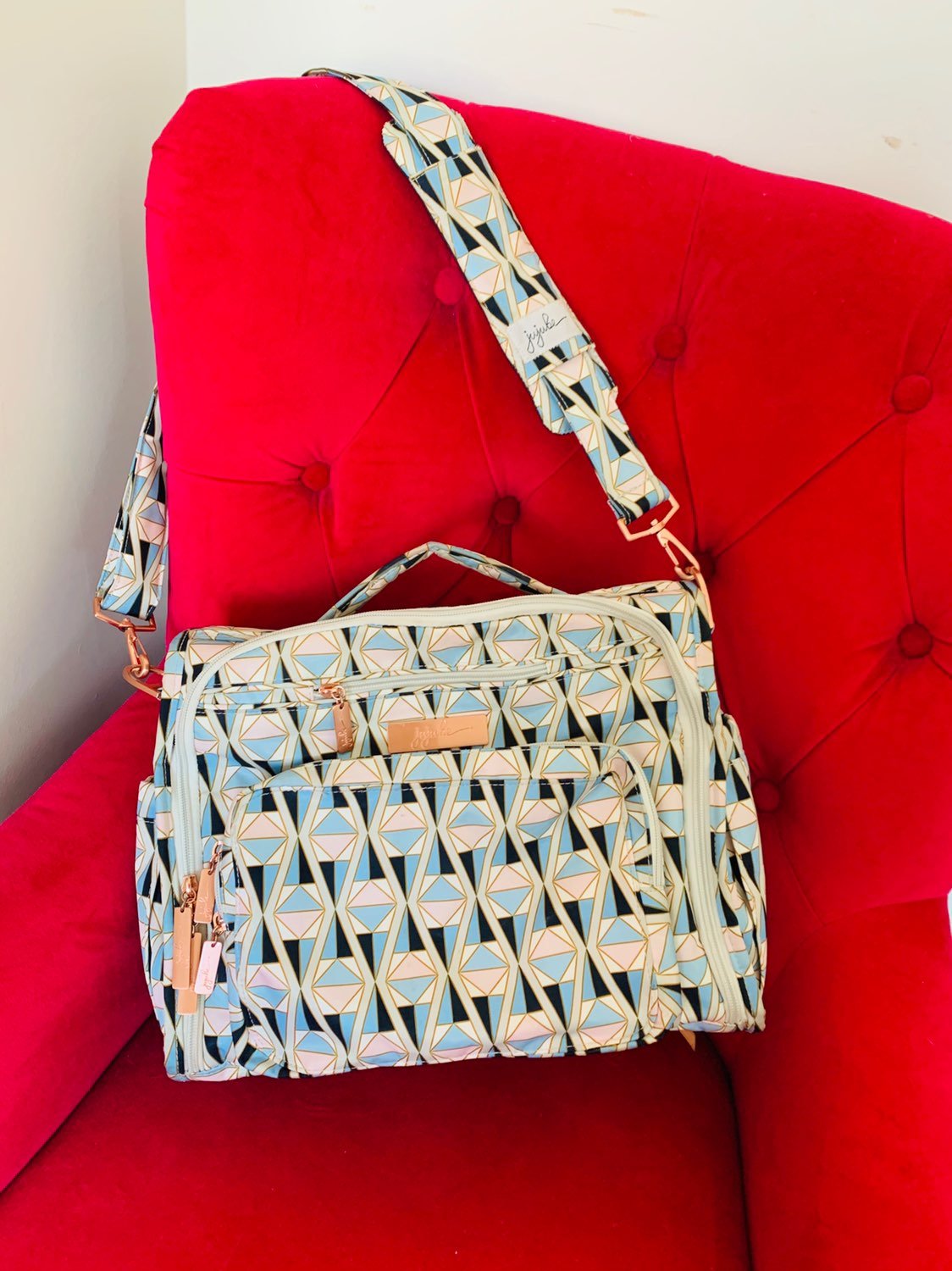 Ju-Ju-Be BFF Diaper Bag in Rose Colored