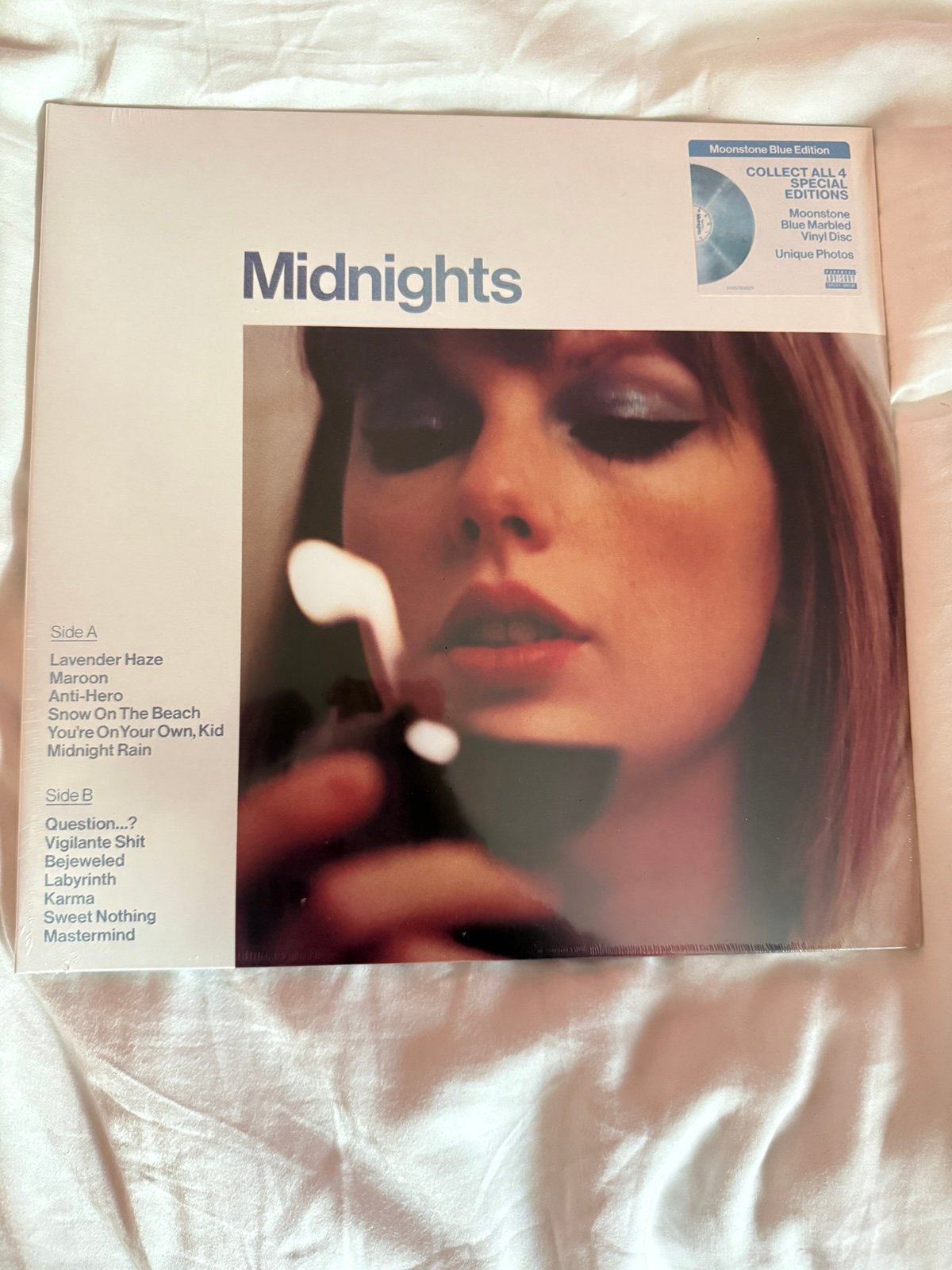 Taylor Swift Midnights Vinyl Moonstone Blue Variant NWOT