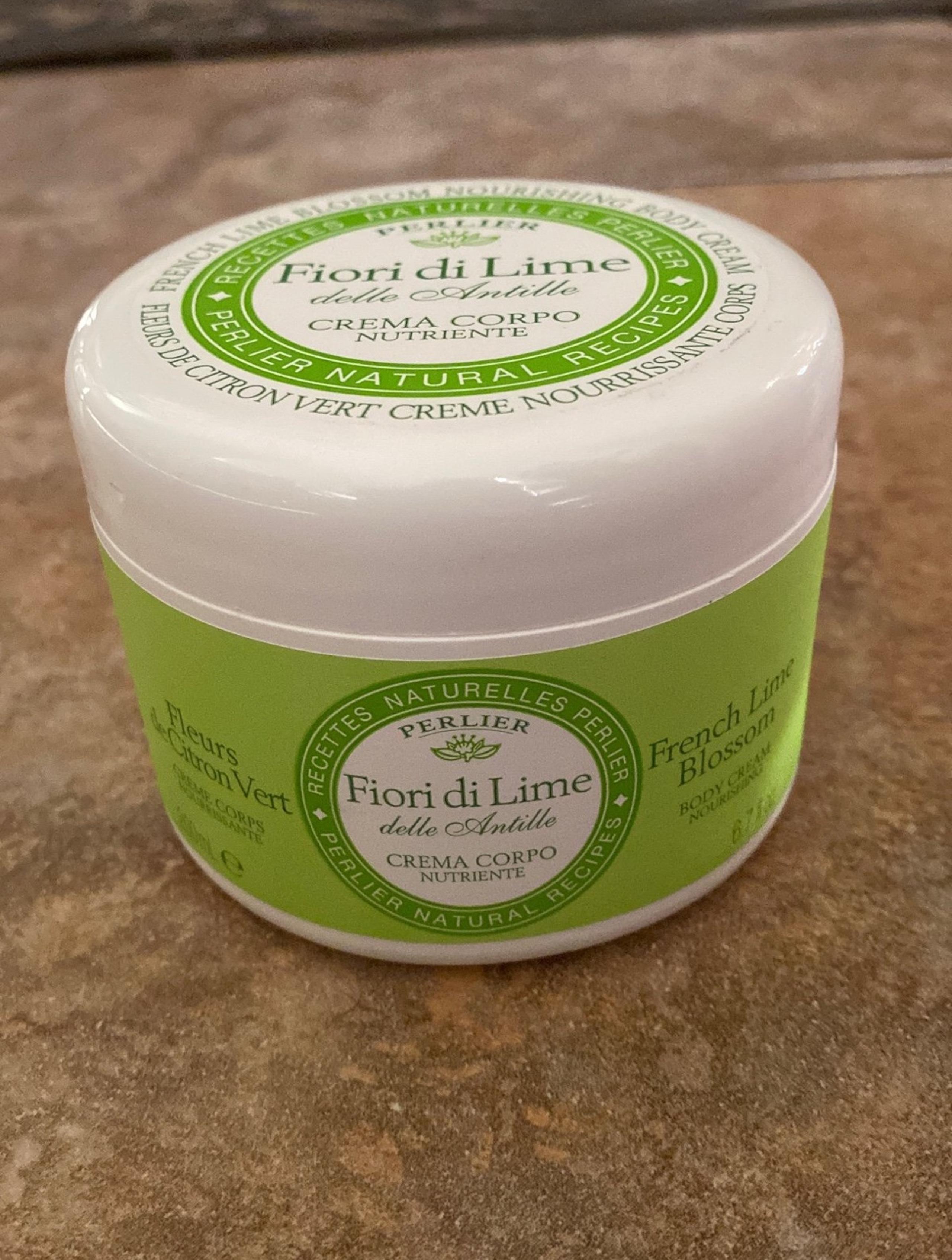 Perlier fiori di Lime French Lime Blossom body cream