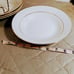 Vintage 1998 Classic Gold 215 Porcelain with Gold Trim Soup Cereal Bowl Set