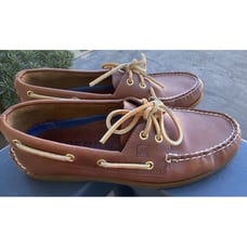 Sperry Top Sider Authentic Original Boat Shoe Mens Size 9 M Brown
