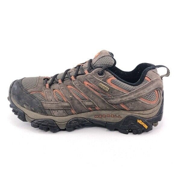 Merrell Moab 2 Waterproof Hiking Shoes Mens Size 8 EUR 41.5 Espresso Brown