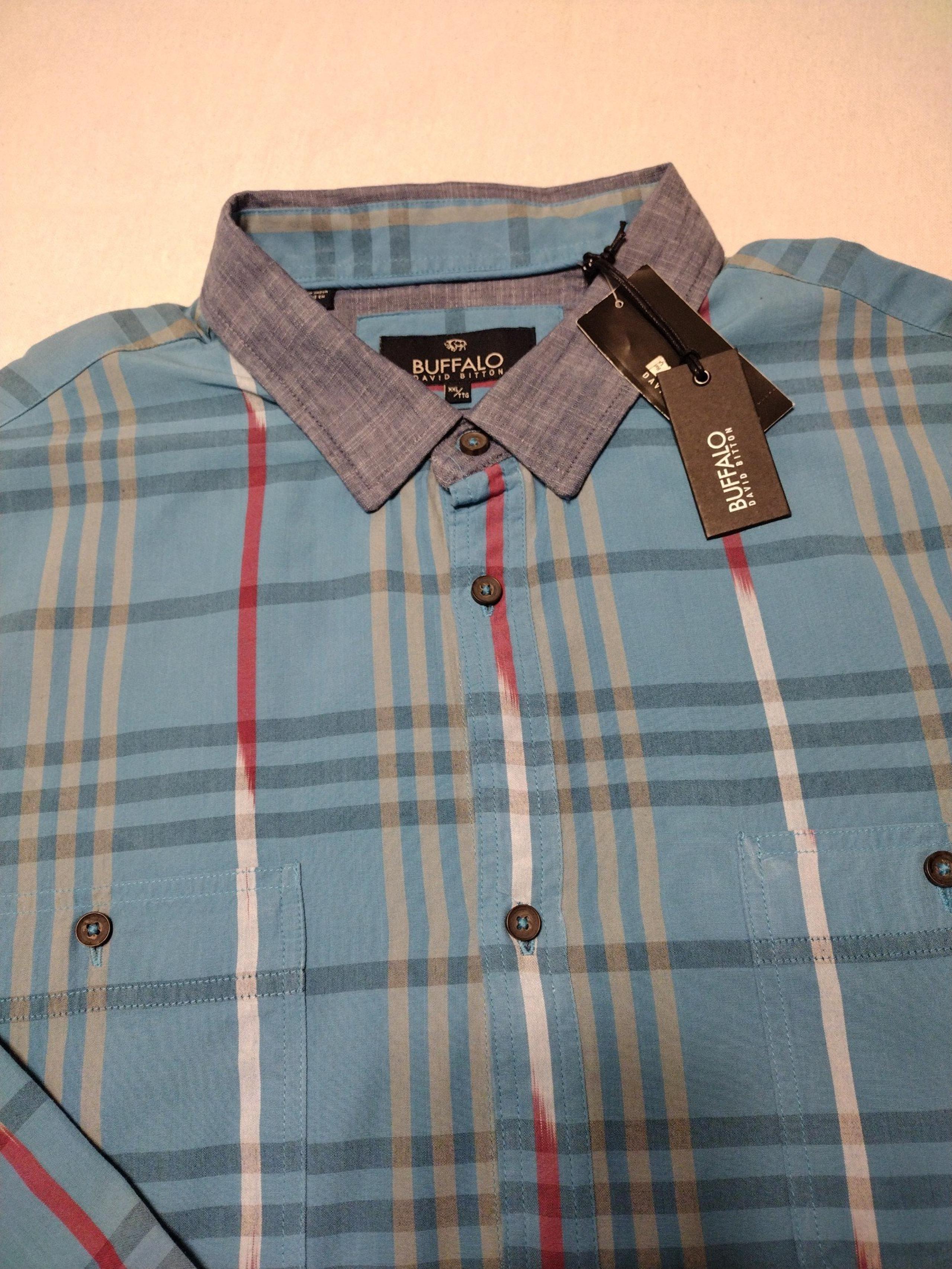 Buffalo David Britton men's long sleeve shirt size XXL