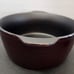 Hard to Find Brown Ruff Hewn 3 Qt Casserole with Lid