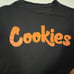 Lot of 2 Mens Cookies Size Large T Shirt Black SF Distressed Orange 100 Bill