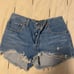 Womens levi 501 cutoff shorts