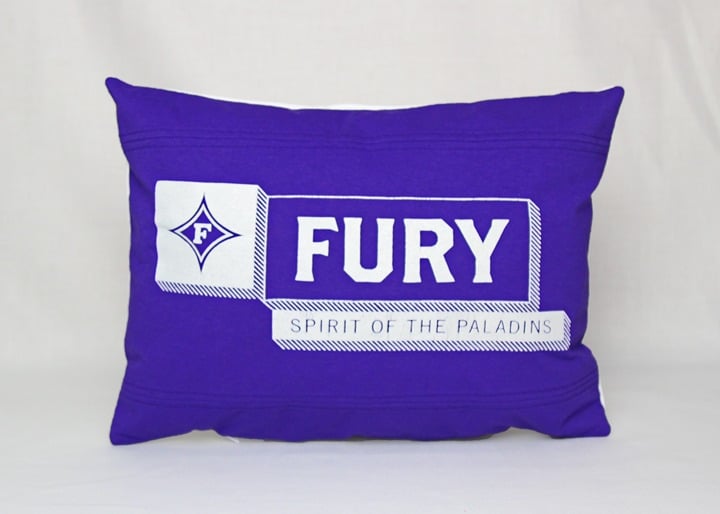 Furman University Pillow