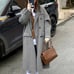 Double Breasted Lapel Coat